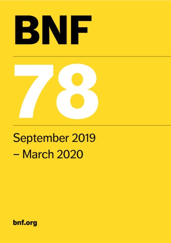 British National Formulary Bnf 78 78th Joint Formulary Committee
