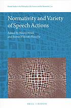Normativity And Variety Of Speech Actions Witczakplisiecka Iwona Witek