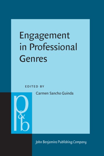 Engagement In Professional Genres Carmen Sancho Guinda