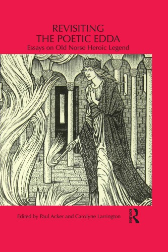 Revisiting The Poetic Edda Larrington Carolyne Acker Paul