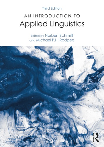 An Introduction To Applied Linguistics 3rd Norbert Schmitt Michael Ph Rodgers