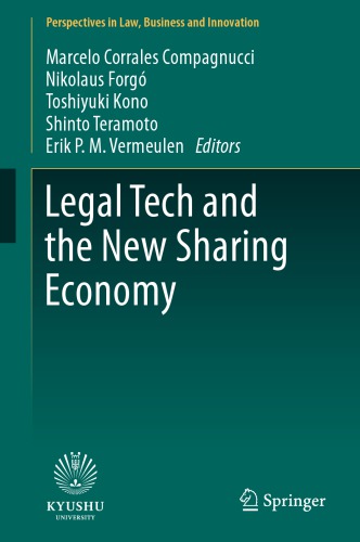 Legal Tech And The New Sharing Economy Marcelo Corrales Compagnucci