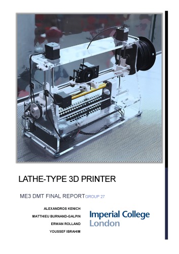 Lathetype 3d Printer Alexandros Kenich Matthieu Burnandgalpin