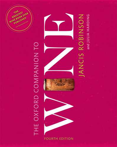The Oxford Companion To Wine Fourth Jancis Robinson