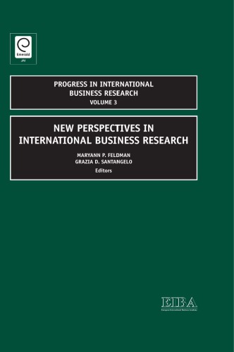 New Perspectives In International Business Research Santangelo