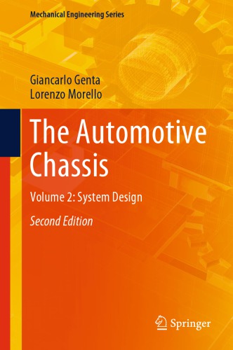 The Automotive Chassis Volume 2 System Design 2nd Ed Giancarlo Genta