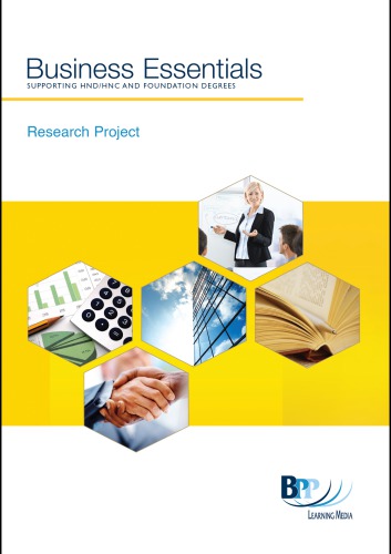 Business Essentials Research Project 2nd Edition Bpp Learning Media