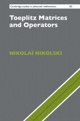 Toeplitz Matrices And Operators Nikolski N
