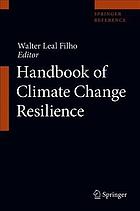Handbook Of Climate Change Resilience Leal Filho Walter