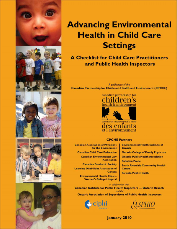 Advancing Environmental Health In Child Care Settings Canadian Partnership For Childrens Health And Environment