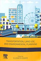 Transportation Land Use And Environmental Planning Deakin Elizabeth