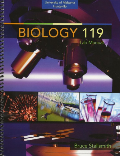 Biology 119 Lab Manual Bruce Stallsmith