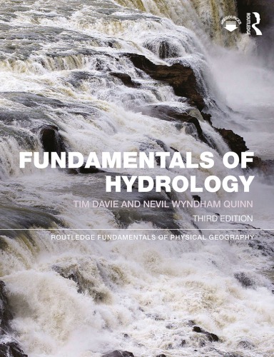 Fundamentals Of Hydrology 3rd Davie Tim