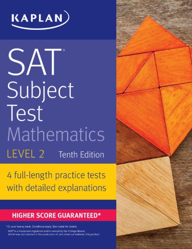 Sat Subject Test Mathematics Level 2 Kaplan