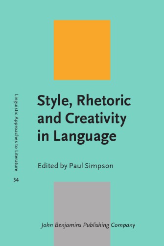 Style Rhetoric And Creativity In Language In Memory Of Walter Bill Nash 19262015 Nash