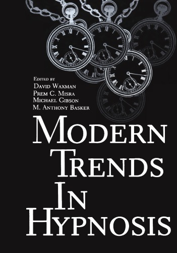 Modern Trends In Hypnosis David Waxman