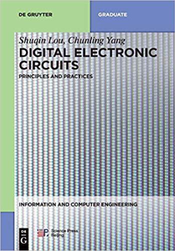Digital Electronic Circuits 1st Shuqin Lou Chunling Yang