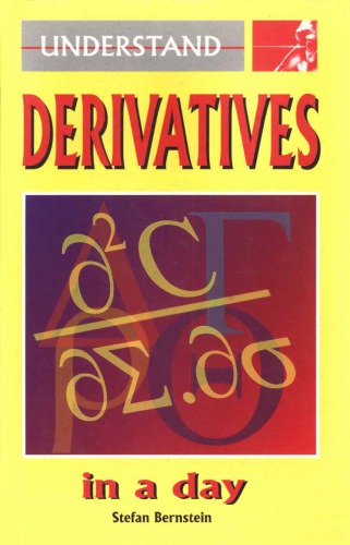 Understand Derivatives In A Day Bernstein Stefan
