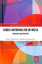 Hindu Nationalism In India Ideology And Politics 1 Bhuwan Kumar Jha