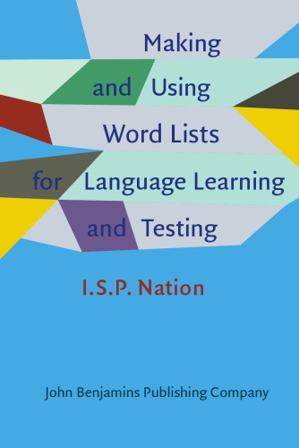 Making And Using Word Lists For Language Learning And Testing Ebook Isp Nation