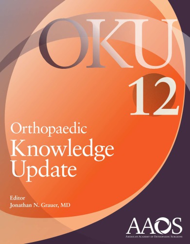Orthopaedic Knowledge Update 12 12th Jonathan N Grauer