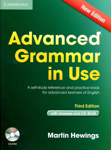 Advanced Grammar In Use With Answers 3rd Edition Martin Hewings