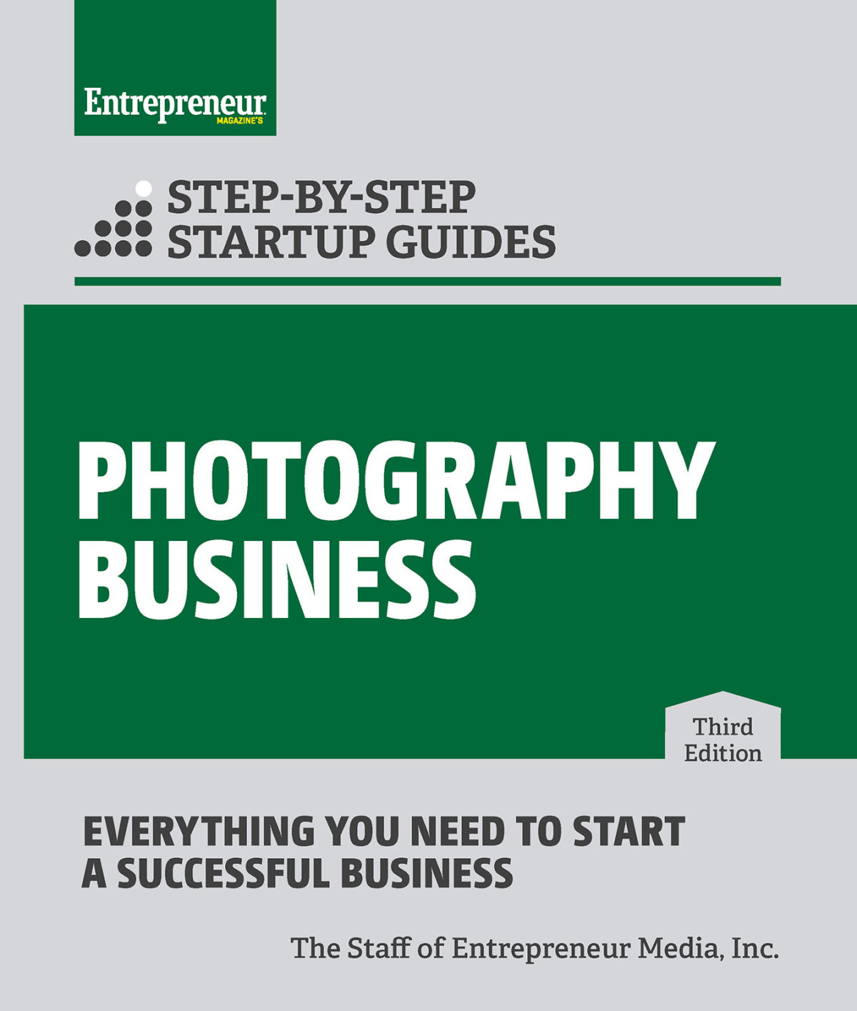 Photography Business Stepbystep Startup Guide 3rd Edition Entrepreneur Media