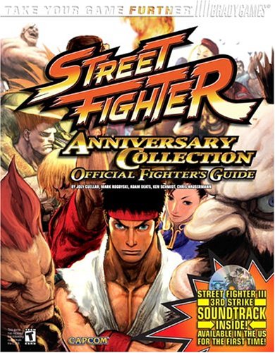 Bradygames Street Fighter Anniversary Collection Official Strategy Guide Joey Cuellar