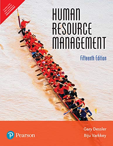 Human Resource Management 15th Edition Biju Varkkey Gary Dessler Gary Dessler
