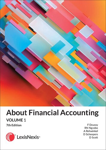 About Financial Accounting Volume 1 7th F Doussy Rn Ngcobo