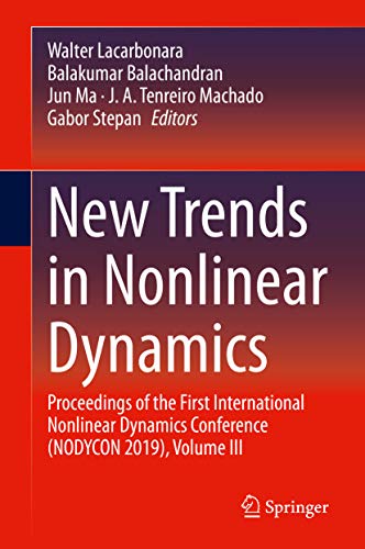 Walter Lacarbonara Nonlinear Dynamics And Control Proceedings Of The First International Nonlinear Dynamics Conference Walter Lacarbonara