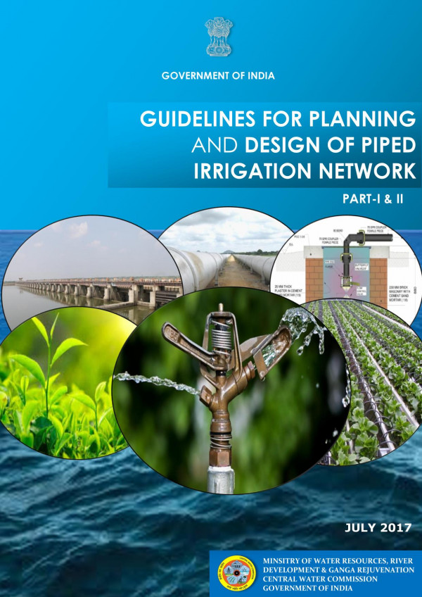 Guidelines For Planning And Design Of Piped Irrigation Networks S Masood Husain