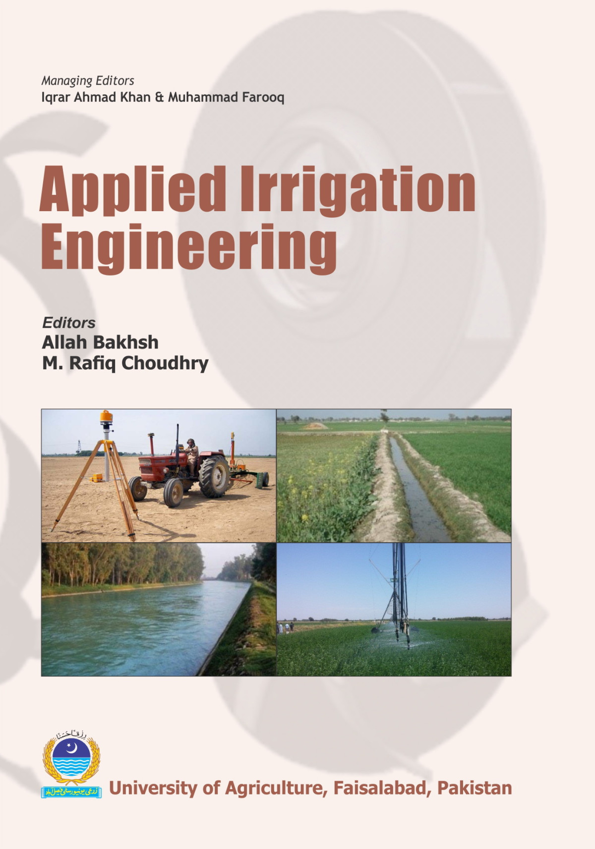 Applied Irrigation Engineering Allah Bakhsh And Muhammad Rafiq Choudhry