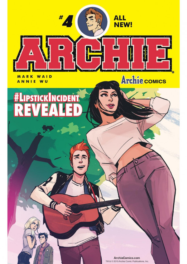Archie 4 Lipstick Incident Revealed Mark Waid Annie Wu