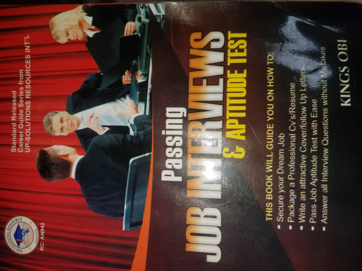 Passing Job Interviews And Aptitude Test Latest Edition Kings Obi