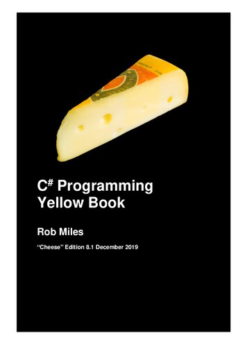 The C Yellow Book 2019 Rob Miles