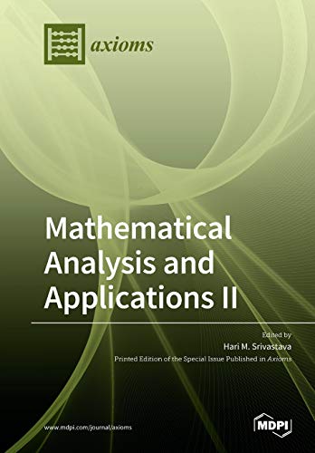 Mathematical Analysis And Applications Ii Hari M Srivastava