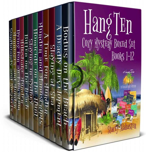 Hang Ten Australian Cozy Mystery Box Set Books 1 12 Kindle Alabaster Stacey