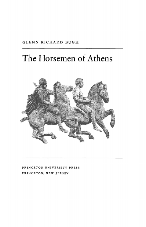 The Horsemen Of Athens Glenn Richard Bugh