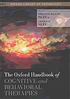The Oxford Handbook Of Cognitive And Behavioral Therapies Online Version Nezu