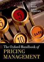 The Oxford Handbook Of Pricing Management Online Version Zer