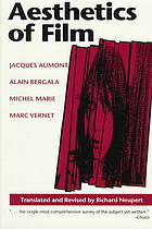Aesthetics Of Film 5 Paperback Printing Neupert Richard Aumont
