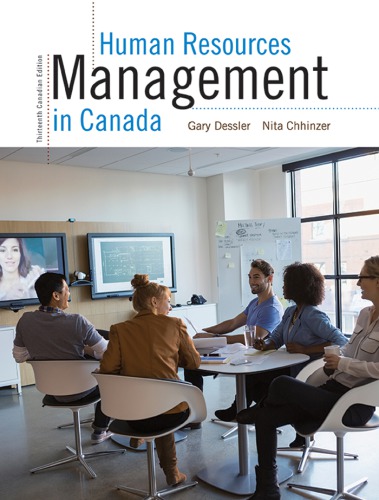 Human Resources Management In Canada Chhinzer Nita Cole Nina Dawn Dessler