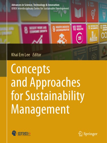 Concepts And Approaches For Sustainability Management Khai Ern Lee