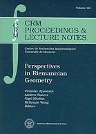 Perspectives On Riemannian Geometry Apostolov Vestislav Dancer