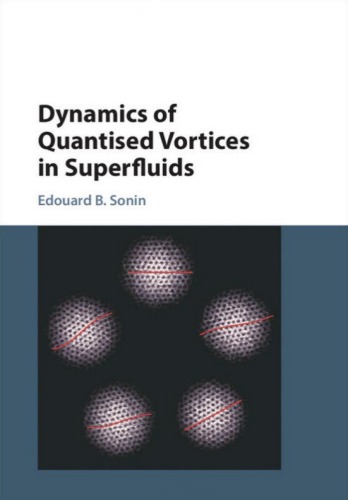 Dynamics Of Quantised Vortices In Superfluids Edouard B Sonin
