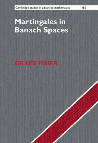 Martingales In Banach Spaces 1st Edition Gilles Pisier