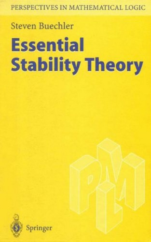 Essential Stability Theory Steven Buechler