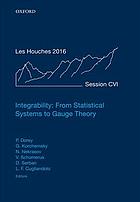 Integrability From Statistical Systems To Gauge Theory First Edition Patrick Dorey