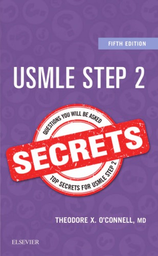 Usmle Step 2 Secrets 5th Edition Theodore Oconnell